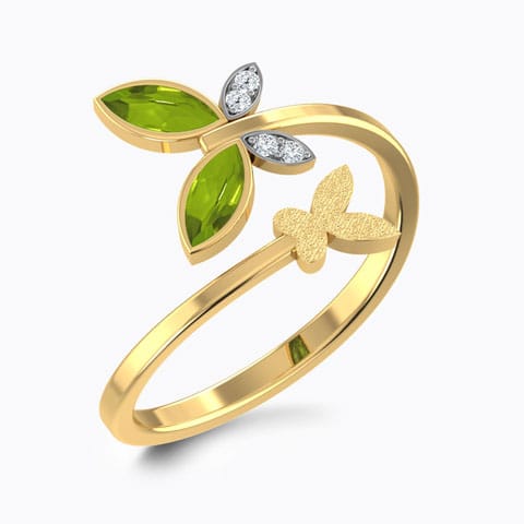 Dual Butterfly Gold Ring Dual Butterfly Gold Ring