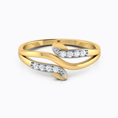 Enigma Whorl Diamond Ring