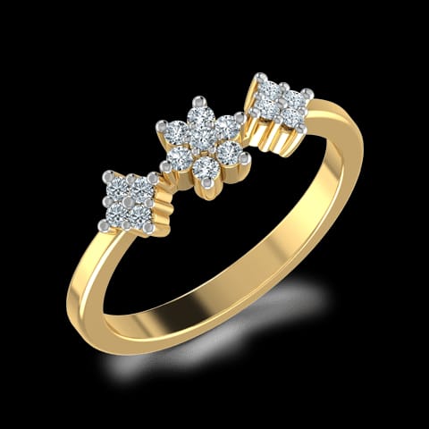 Dazzle Burst Diamond Ring