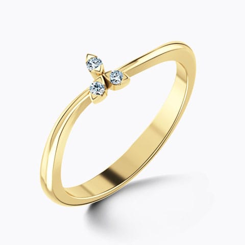 Hamesha Trinity Ring Hamesha Trinity Ring