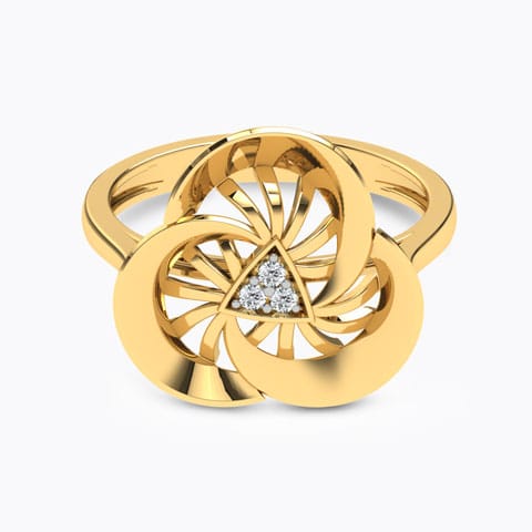 Wheeling Diamond Ring Wheeling Diamond Ring