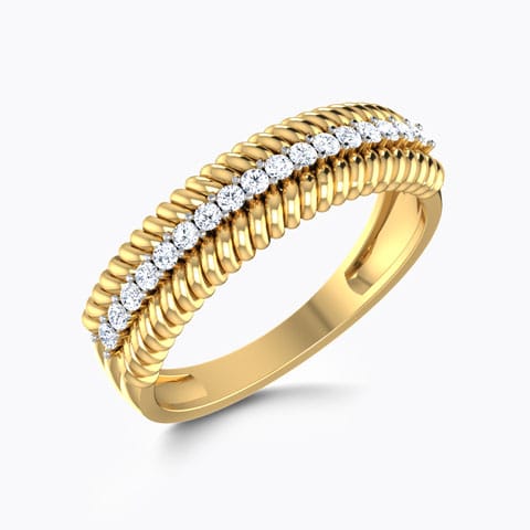 Stellar Serrate Diamond Band Stellar Serrate Diamond Band