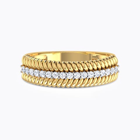 Stellar Serrate Diamond Band Stellar Serrate Diamond Band