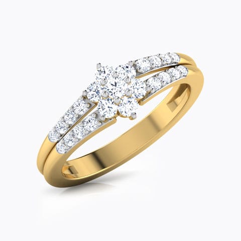 Gloxinia Diamond Ring