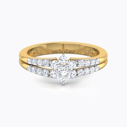 Gloxinia Diamond Ring