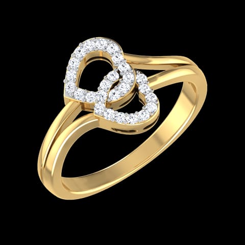 Entangled Heart Ring