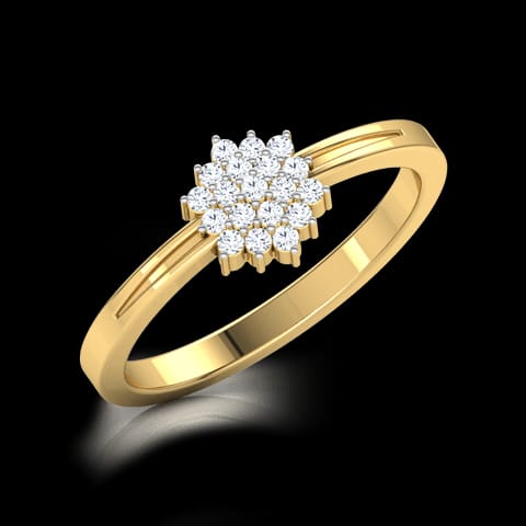 Floral Bloom Diamond Ring
