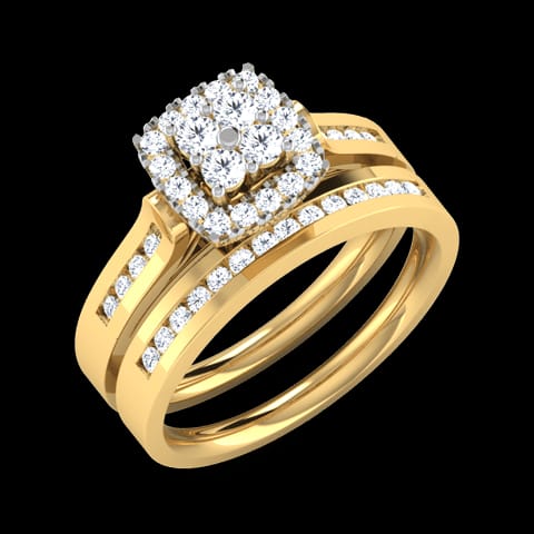 Dazzle Diamond Bridal Ring Set Dazzle Diamond Bridal Ring Set
