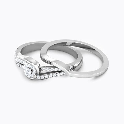 Elite Solitaire Bridal Ring Set