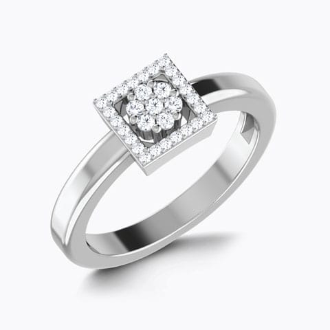 Square Cluster Ring Square Cluster Ring