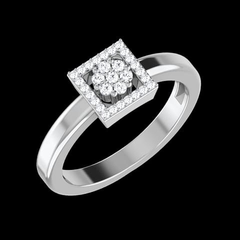 Square Cluster Ring Square Cluster Ring