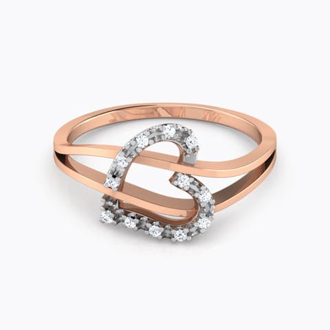 Kyla Heart Diamond Ring Kyla Heart Diamond Ring