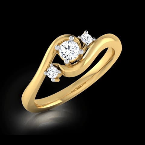 Three Stone Diamond Ring