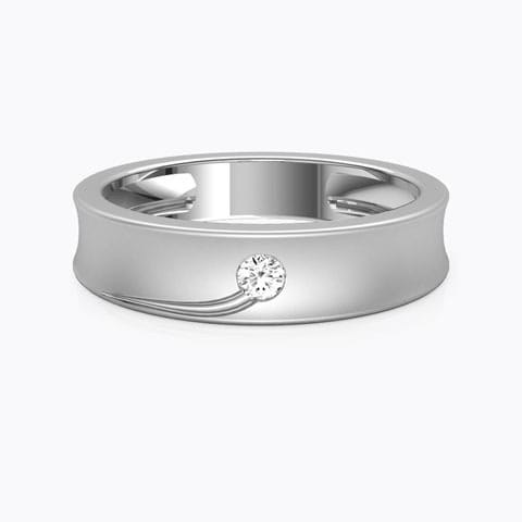 Suki Platinum Band for Her