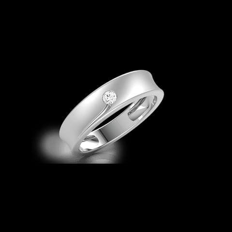 Suki Platinum Band for Her