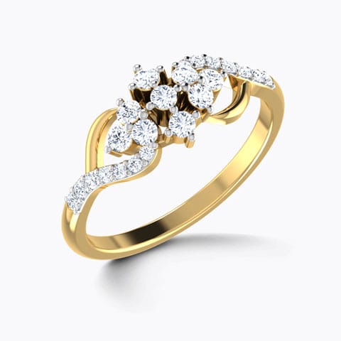 Crown Diamond Ring Crown Diamond Ring