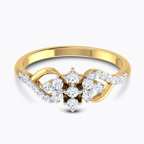 Crown Diamond Ring Crown Diamond Ring