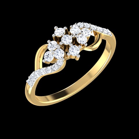 Crown Diamond Ring Crown Diamond Ring