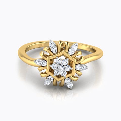 Floral Festive Diamond Ring Floral Festive Diamond Ring