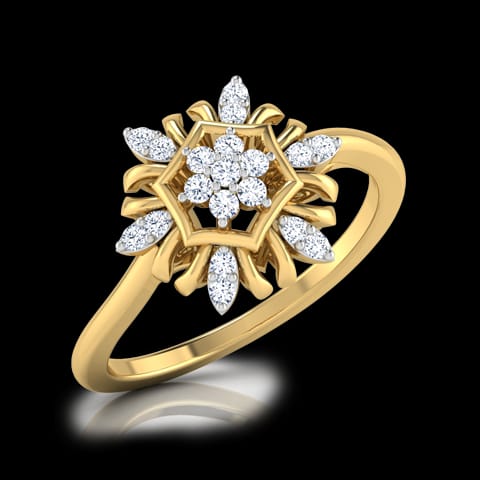 Floral Festive Diamond Ring Floral Festive Diamond Ring