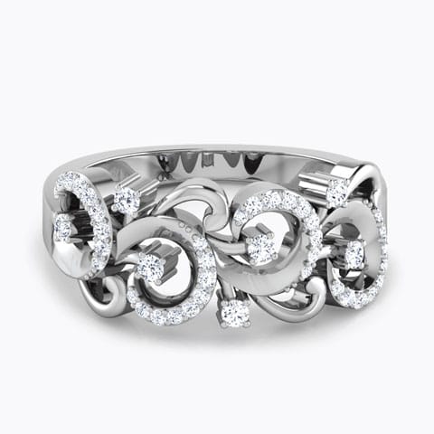 Wavy Diamond Band Wavy Diamond Band