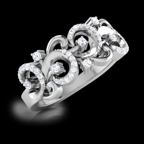 Wavy Diamond Band Wavy Diamond Band