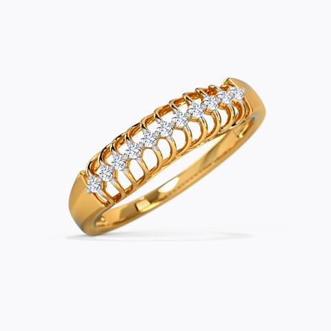 Elisa Braided Diamond Band Elisa Braided Diamond Band