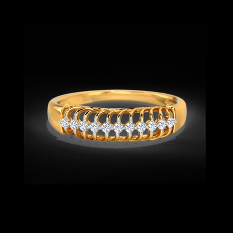 Elisa Braided Diamond Band Elisa Braided Diamond Band