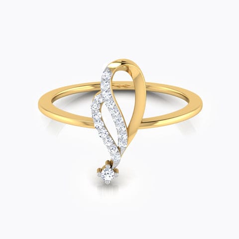 Flory Curved Diamond Ring Flory Curved Diamond Ring