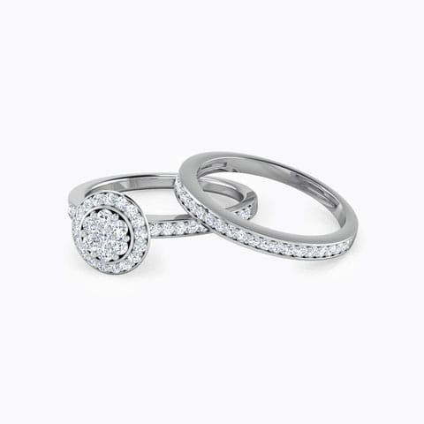 Lumia Diamond Bridal Ring Set Lumia Diamond Bridal Ring Set