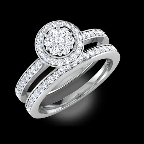 Lumia Diamond Bridal Ring Set Lumia Diamond Bridal Ring Set