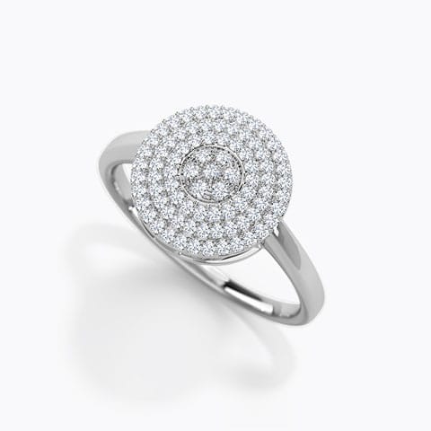 Axial Diamond Ring