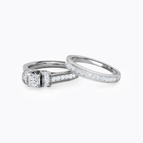 Eterna Diamond Bridal Ring Set