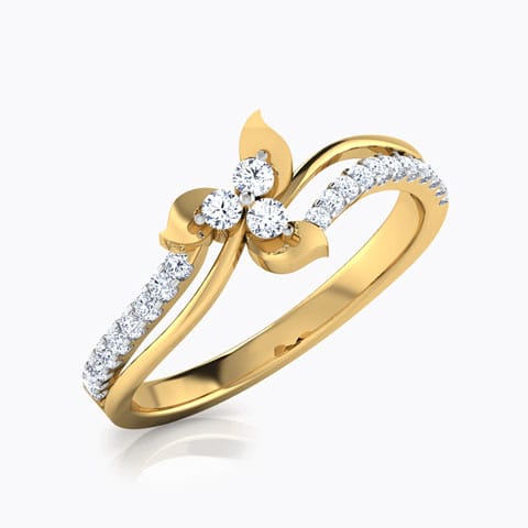 Betty Two Row Diamond Ring