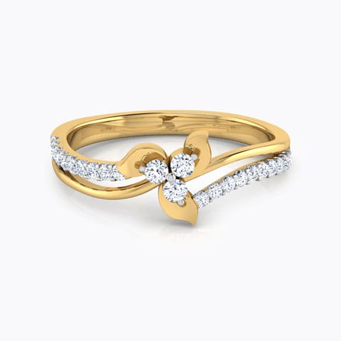 Betty Two Row Diamond Ring