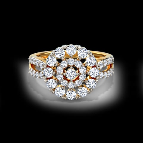 Diva Cluster Diamond Ring Diva Cluster Diamond Ring