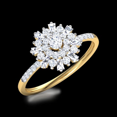 Emma Flora Diamond Ring