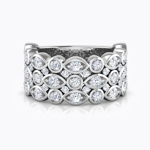 Trinity Braided Diamond Band
