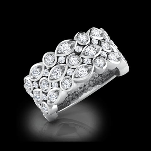 Trinity Braided Diamond Band