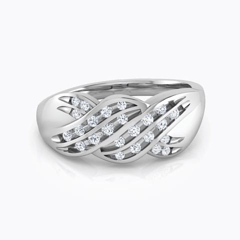 Ligia Stranded Diamond Ring Ligia Stranded Diamond Ring