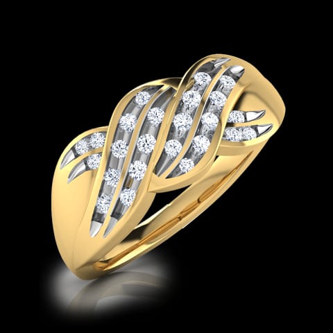 Ligia Stranded Diamond Ring Ligia Stranded Diamond Ring