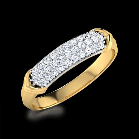 Graca Arrow Diamond Band