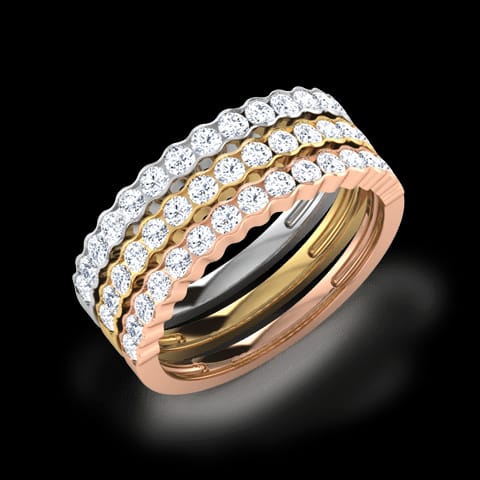 Gilberta Stackable Diamond Band