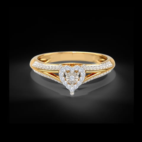 Ilda Miracle Plate Heart Diamond Ring Ilda Miracle Plate Heart Diamond Ring