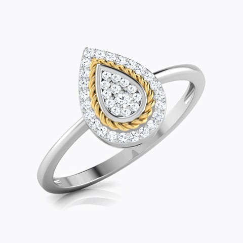 Olivia Filigree Pear Diamond Ring Olivia Filigree Pear Diamond Ring