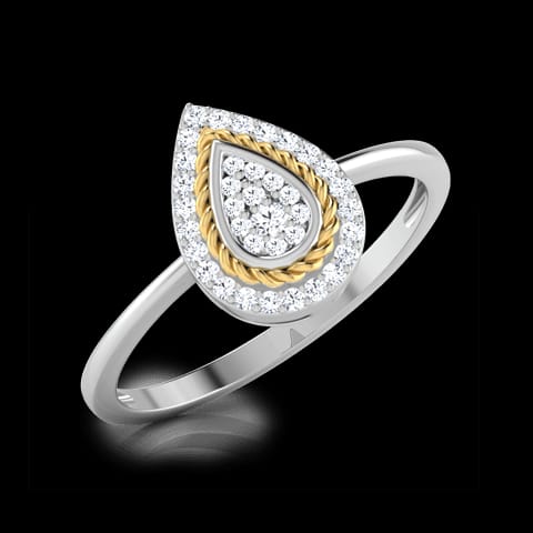 Olivia Filigree Pear Diamond Ring Olivia Filigree Pear Diamond Ring