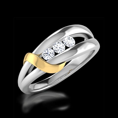 Adriana Drop Twine Diamond Ring Adriana Drop Twine Diamond Ring