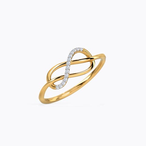 Alley Twine Infinity Diamond Ring Alley Twine Infinity Diamond Ring