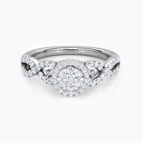 Lyra Braided Diamond Ring Lyra Braided Diamond Ring