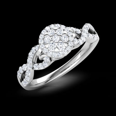 Lyra Braided Diamond Ring Lyra Braided Diamond Ring